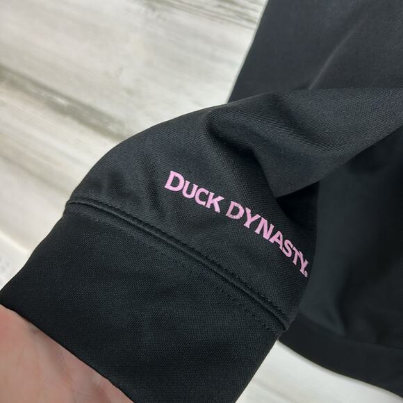 Duck Dynasty Branded Pink Camo Pullover Hoodie Women’s Size Medium - Picture 4 of 7